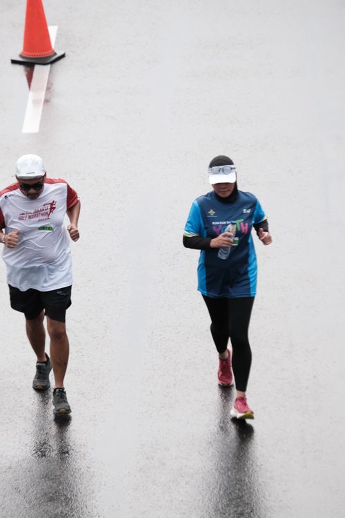 Race photo from Road to BAF Lions Run 2024