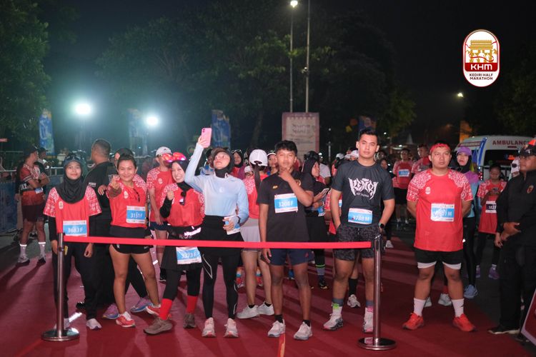Race photo from Kediri Half Marathon 2025