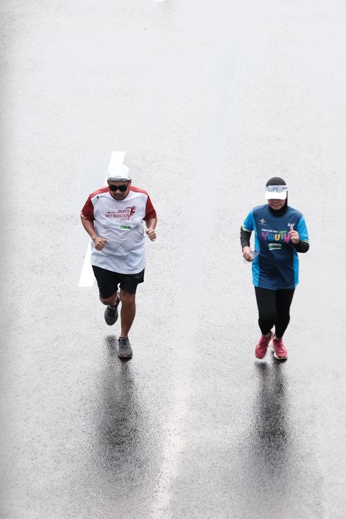 Race photo from Road to BAF Lions Run 2024
