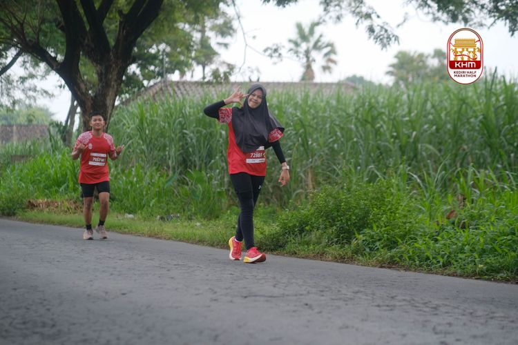 Race photo from Kediri Half Marathon 2025
