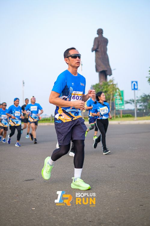 Race photo from ISOPlus Run 2024 Jakarta