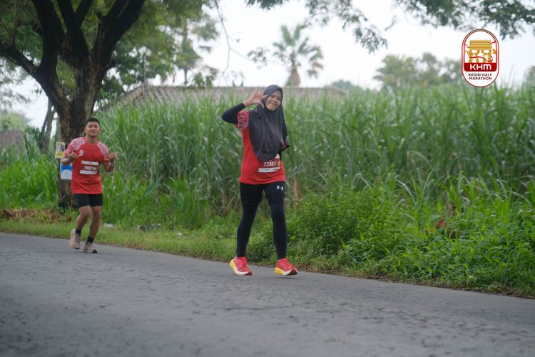 Race photo from Kediri Half Marathon 2025