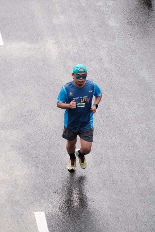 Race photo from Road to BAF Lions Run 2024