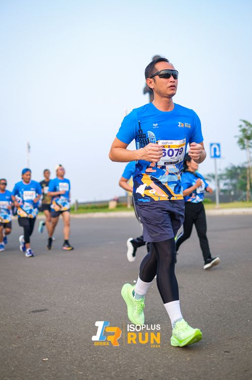 Race photo from ISOPlus Run 2024 Jakarta