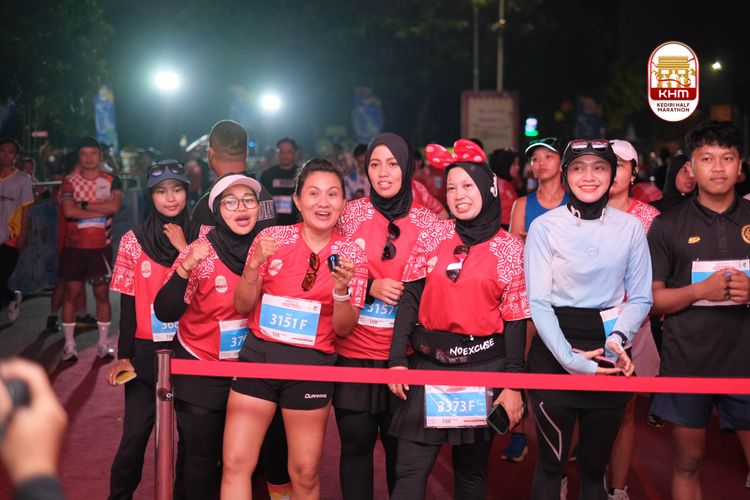 Race photo from Kediri Half Marathon 2025