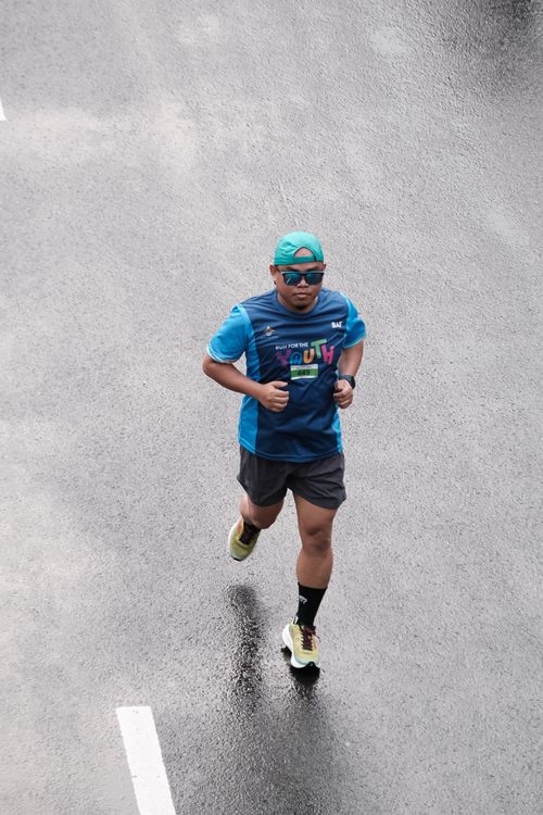 Race photo from Road to BAF Lions Run 2024