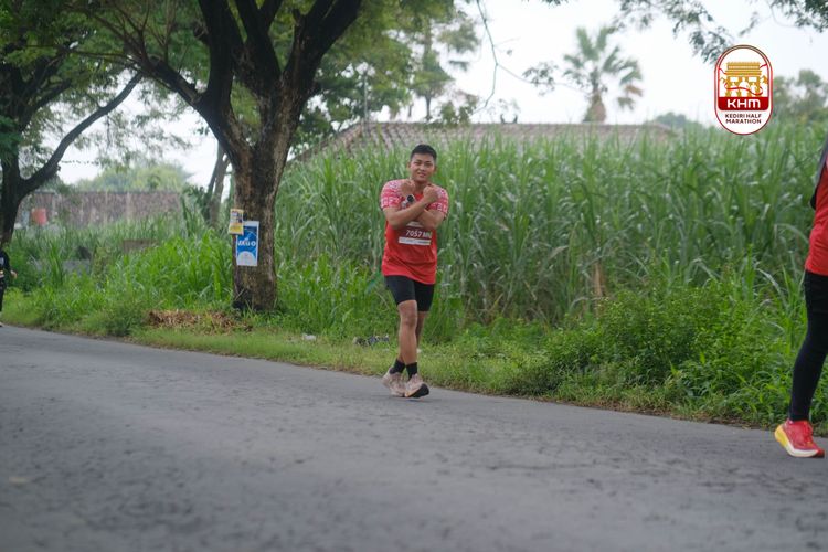 Race photo from Kediri Half Marathon 2025