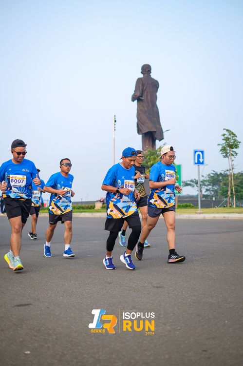 Race photo from ISOPlus Run 2024 Jakarta