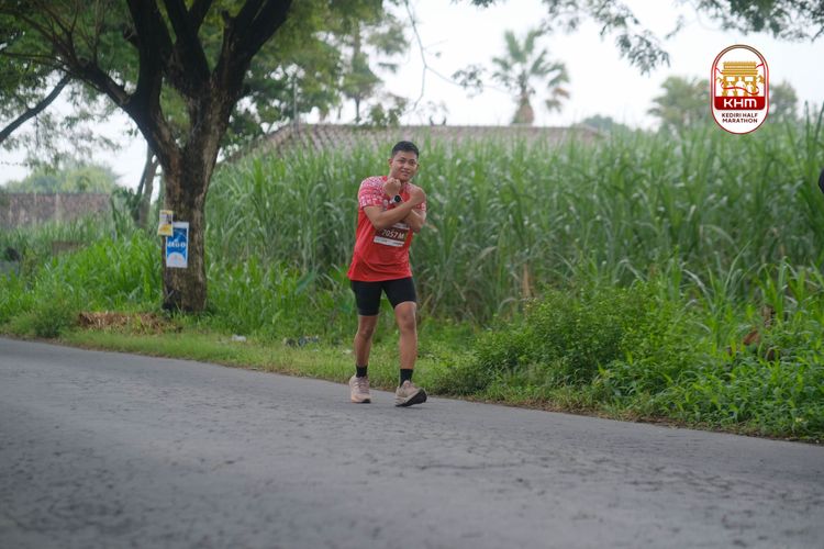 Race photo from Kediri Half Marathon 2025
