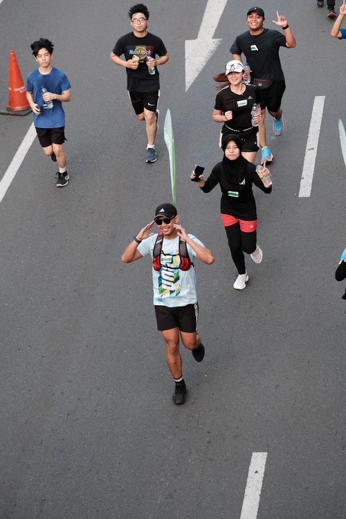 Race photo from Lari Bareng Yuk!