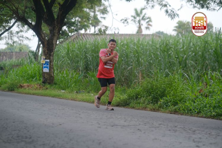 Race photo from Kediri Half Marathon 2025