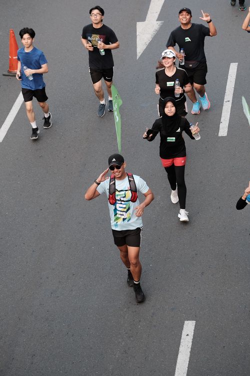 Race photo from Lari Bareng Yuk!