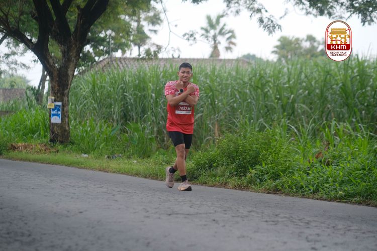 Race photo from Kediri Half Marathon 2025