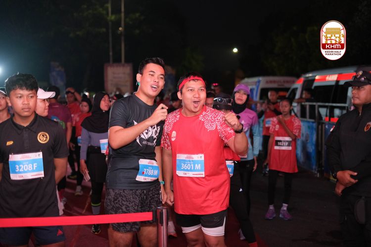 Race photo from Kediri Half Marathon 2025