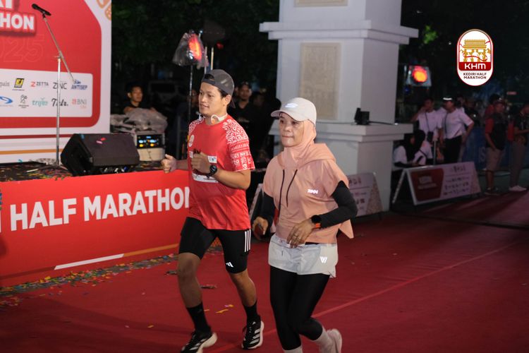 Race photo from Kediri Half Marathon 2025