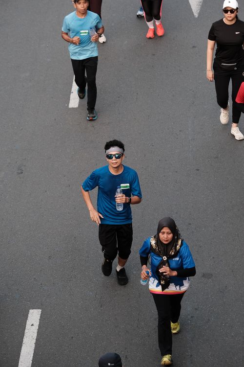 Race photo from Lari Bareng Yuk!
