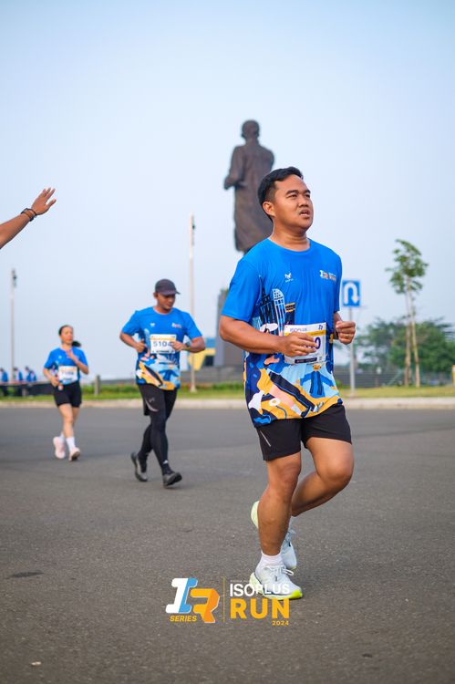 Race photo from ISOPlus Run 2024 Jakarta
