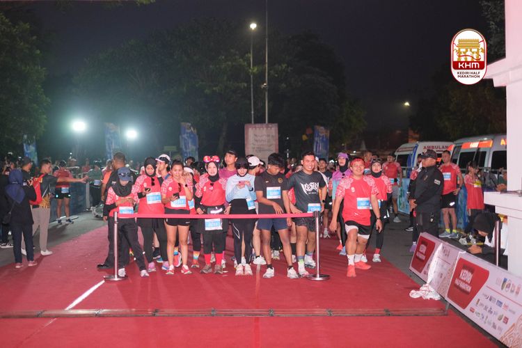 Race photo from Kediri Half Marathon 2025
