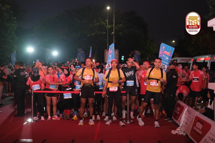 Race photo from Kediri Half Marathon 2025