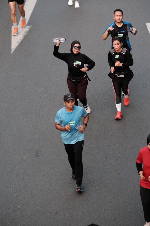 Race photo from Lari Bareng Yuk!