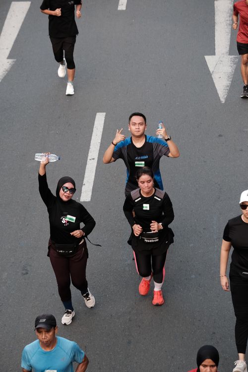 Race photo from Lari Bareng Yuk!