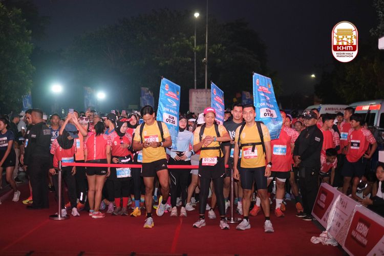 Race photo from Kediri Half Marathon 2025