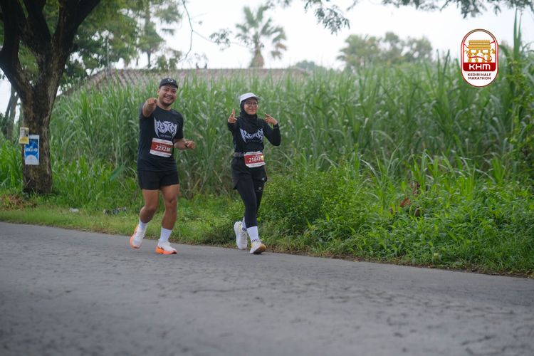 Race photo from Kediri Half Marathon 2025