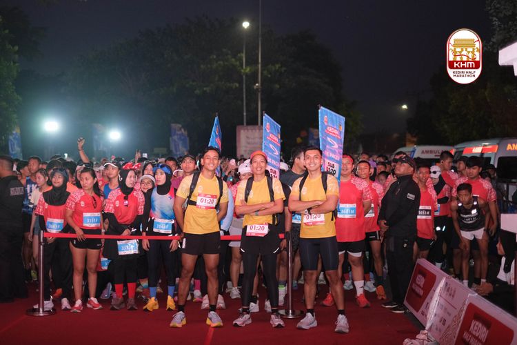 Race photo from Kediri Half Marathon 2025