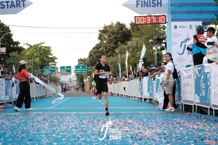 Race photo from Jabar Run 10K 2024