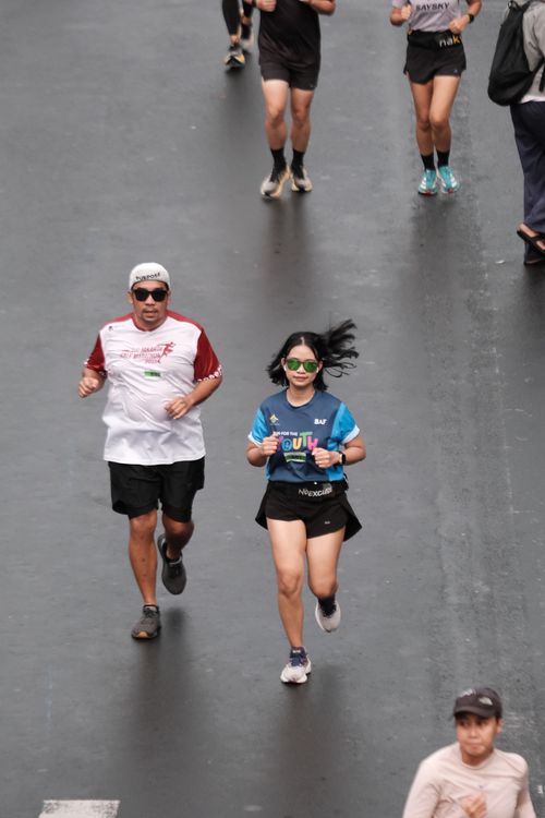 Race photo from Road to BAF Lions Run 2024
