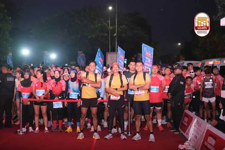 Race photo from Kediri Half Marathon 2025