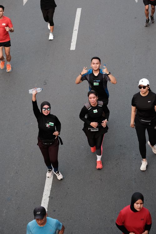 Race photo from Lari Bareng Yuk!
