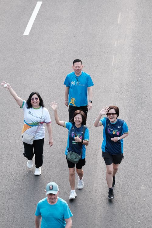 Race photo from Lari Bareng Yuk!