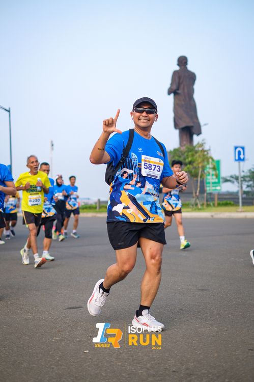 Race photo from ISOPlus Run 2024 Jakarta