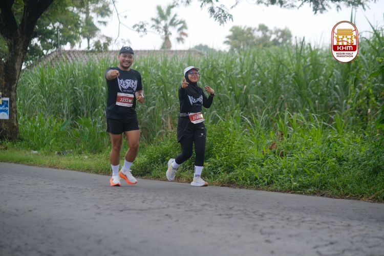 Race photo from Kediri Half Marathon 2025