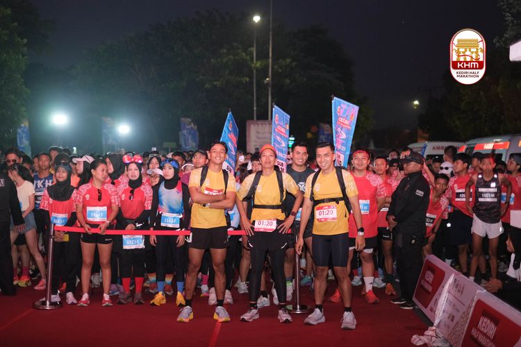 Race photo from Kediri Half Marathon 2025
