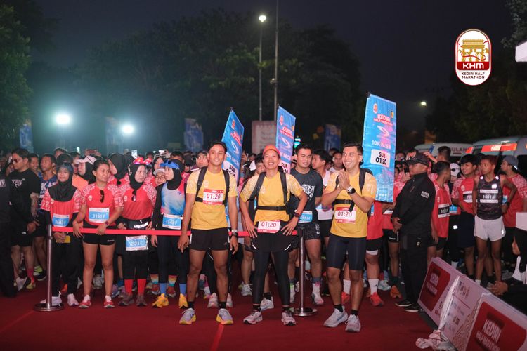 Race photo from Kediri Half Marathon 2025