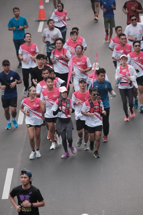Race photo from Smartfren Run 2024 Vibes