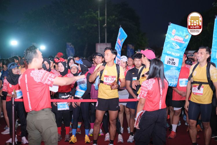 Race photo from Kediri Half Marathon 2025