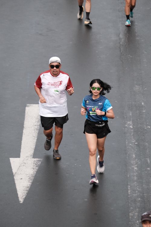 Race photo from Road to BAF Lions Run 2024