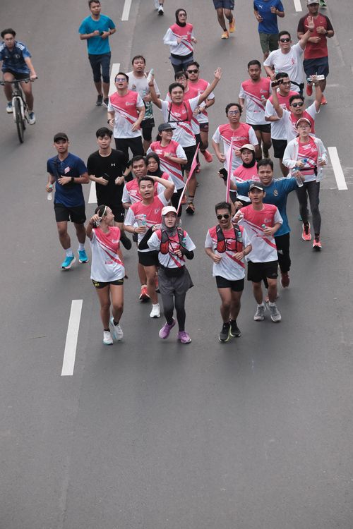 Race photo from Smartfren Run 2024 Vibes