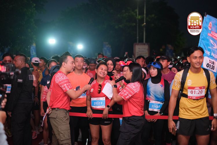 Race photo from Kediri Half Marathon 2025