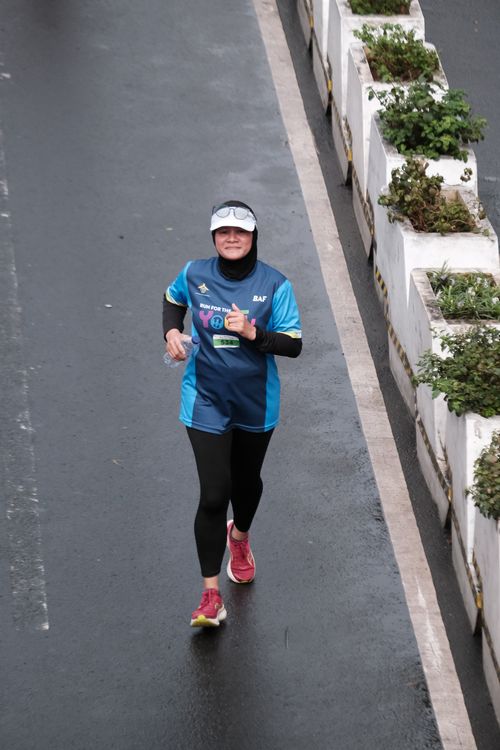 Race photo from Road to BAF Lions Run 2024