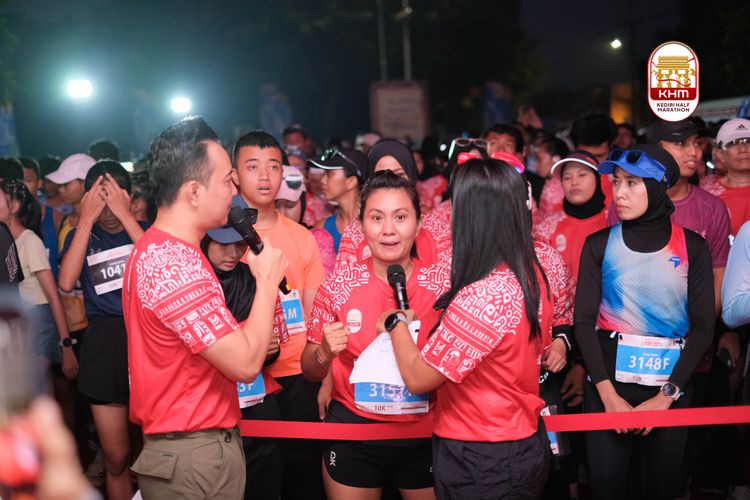 Race photo from Kediri Half Marathon 2025