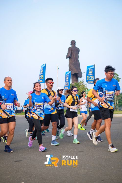 Race photo from ISOPlus Run 2024 Jakarta