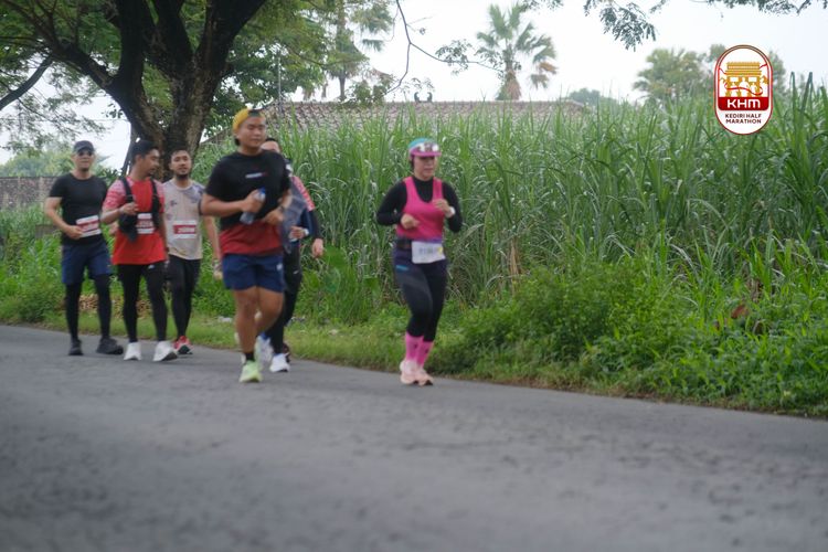 Race photo from Kediri Half Marathon 2025