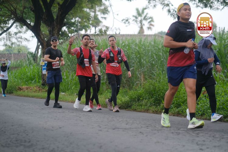 Race photo from Kediri Half Marathon 2025
