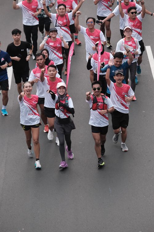 Race photo from Smartfren Run 2024 Vibes