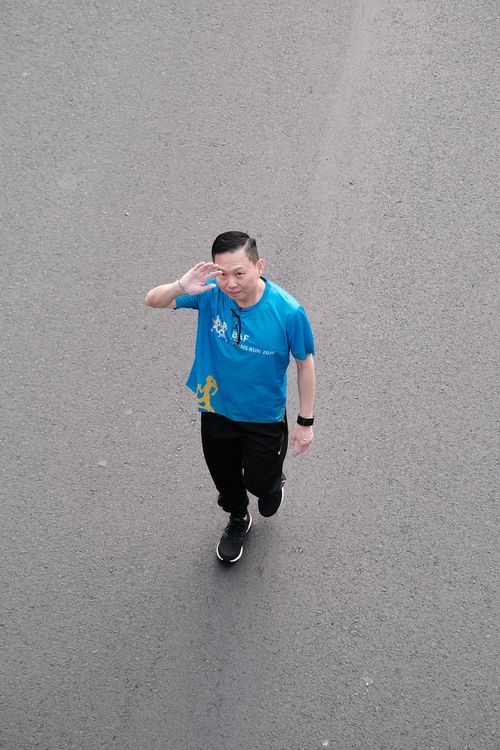 Race photo from Lari Bareng Yuk!