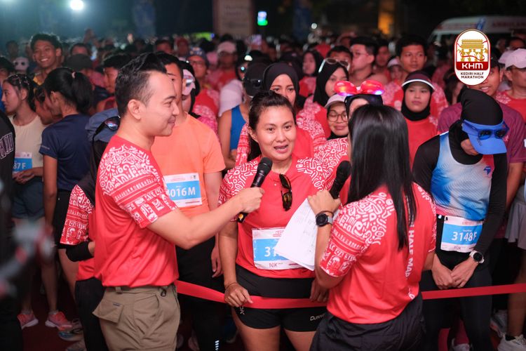 Race photo from Kediri Half Marathon 2025